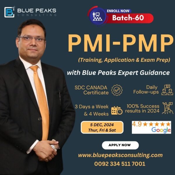 Project Management Professional (PMI – PMP) Batch 60