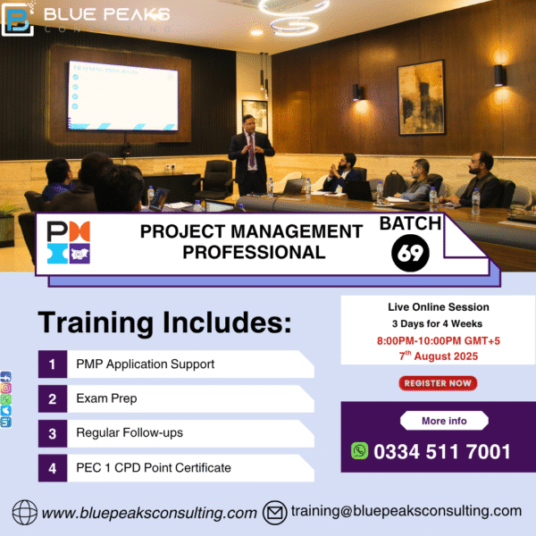 Project Management Professional (PMI – PMP) Batch 69