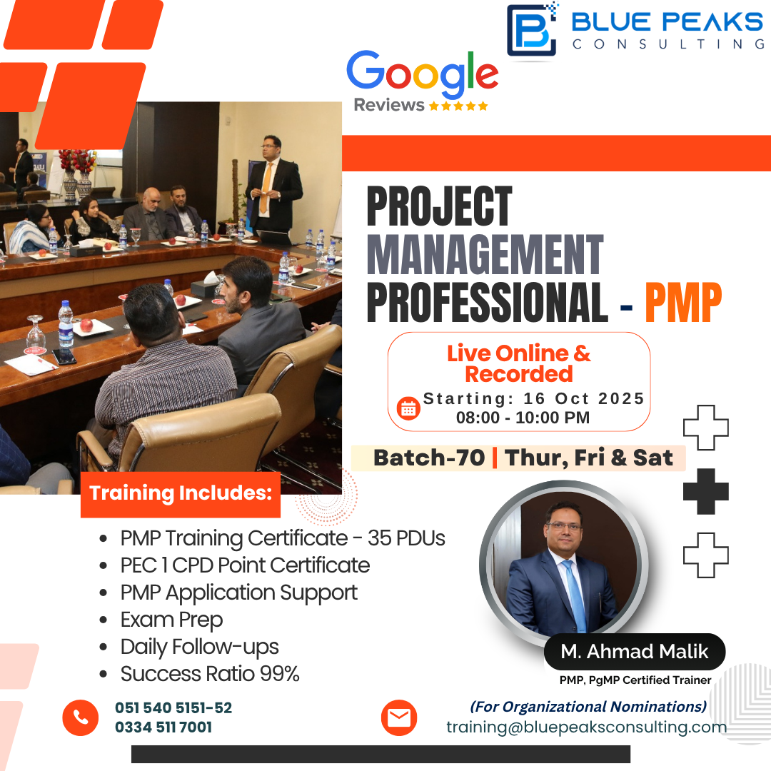 PMP | Batch-70 | 16 October 2025